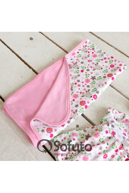 Комплект на выписку для новорожденного летний Flowers (5 предметов)