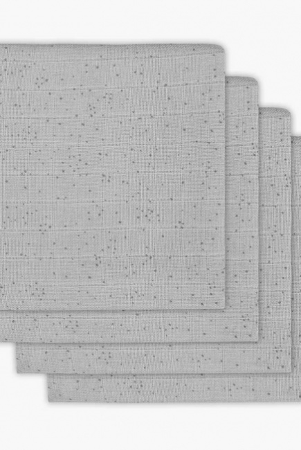 Муслиновые пеленки для новорожденного Jollein средние, Mini dots, Mist Grey