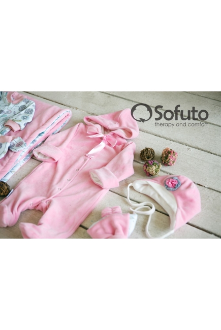 Комплект на выписку из роддома осенний Puffi (7 предметов)