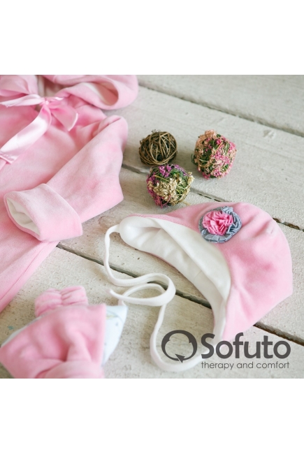 Комплект на выписку из роддома осенний Puffi (7 предметов)