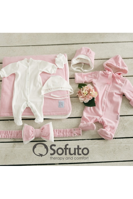 Комплект на выписку весна Rose simple (7 предметов)