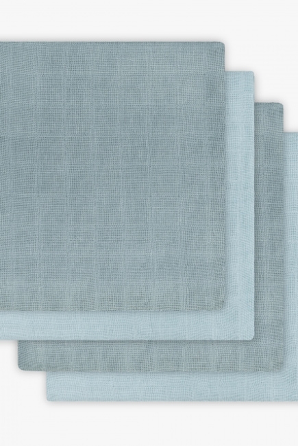 Пеленки муслиновые для новорожденных Jollein средние, Stone Green