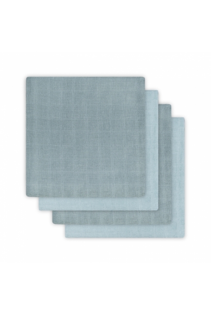 Пеленки муслиновые для новорожденных Jollein средние, Stone Green