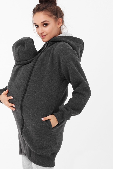 Слинготолстовка, темно-серый меланж