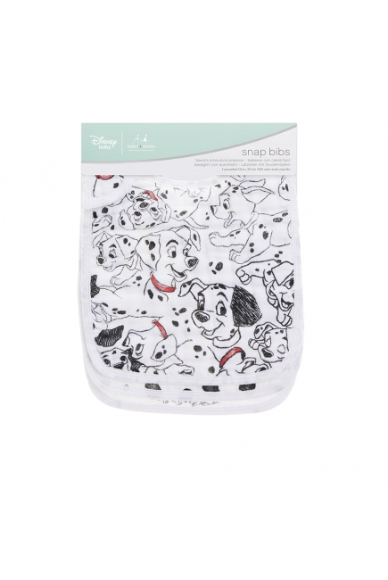 Слюнявчик Aden&Anais, набор из 3 штук, 101 Dalmatians