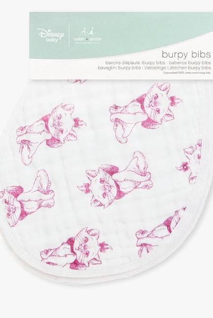 Слюнявчик 2в1 Aden&Anais, набор из 2 штук, Aristocats