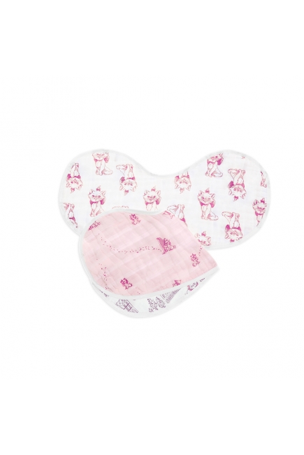 Слюнявчик 2в1 Aden&Anais, набор из 2 штук, Aristocats