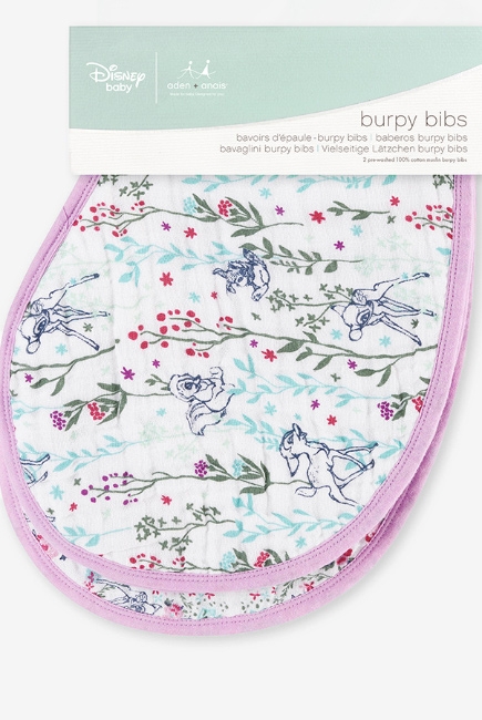 Слюнявчик Aden Anais 2в1, набор из 2 штук, Bambi