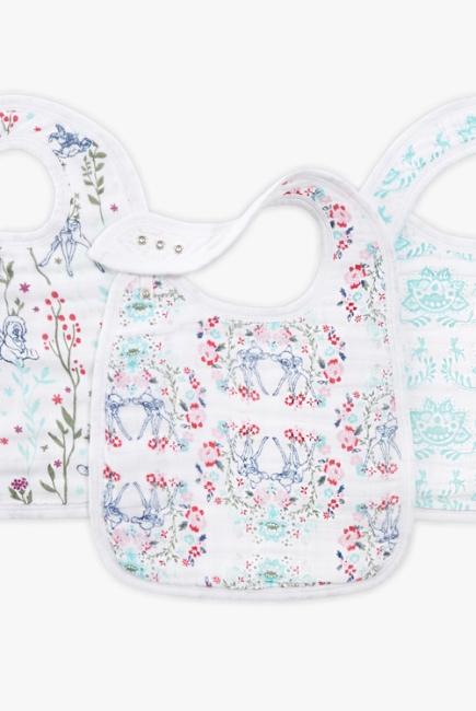 Слюнявчик Aden Anais, набор из 3 штук, Bambi