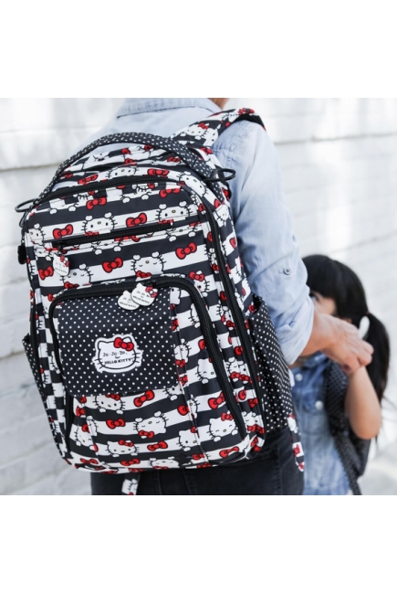 Рюкзак для мамы Ju-Ju-Be Be Right Back Hello Kitty Dots & Stripes