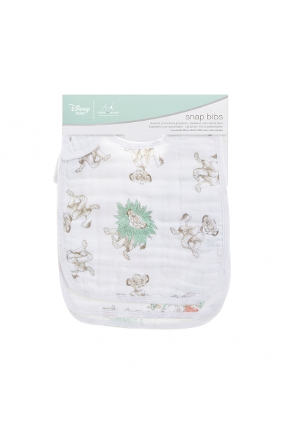 Слюнявчик Aden&Anais, набор 3, Lion King