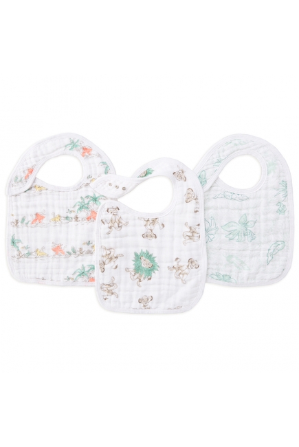 Слюнявчик Aden&Anais, набор 3, Lion King