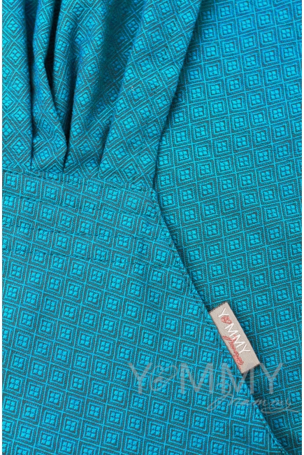 Май-слинг Yammy Mammy, цвет бирюзовый/темно-серый