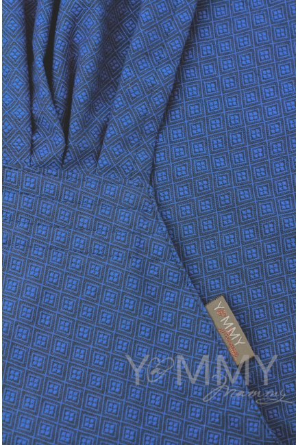 Май-слинг YM, васильковый/темно-серый