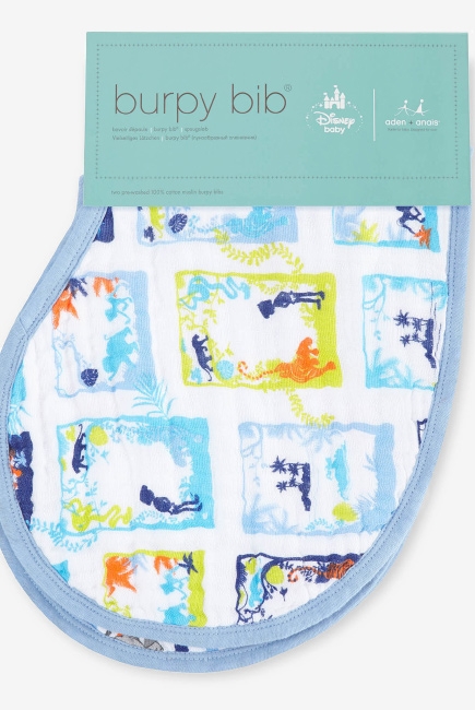 Слюнявчик Aden&Anais 2в1, набор из 2 штук, The Jungle Book