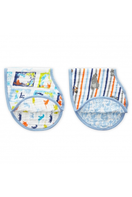 Слюнявчик Aden&Anais 2в1, набор из 2 штук, The Jungle Book