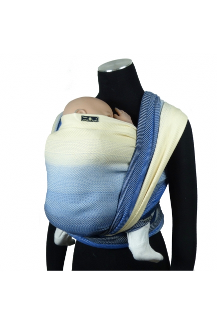 Слинг-шарф Didymos, Lisca Arctic Blue Wool с шерстью