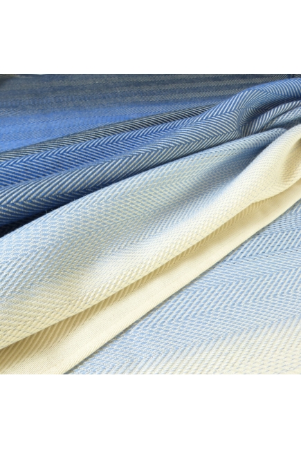 Слинг-шарф Didymos, Lisca Arctic Blue Wool с шерстью