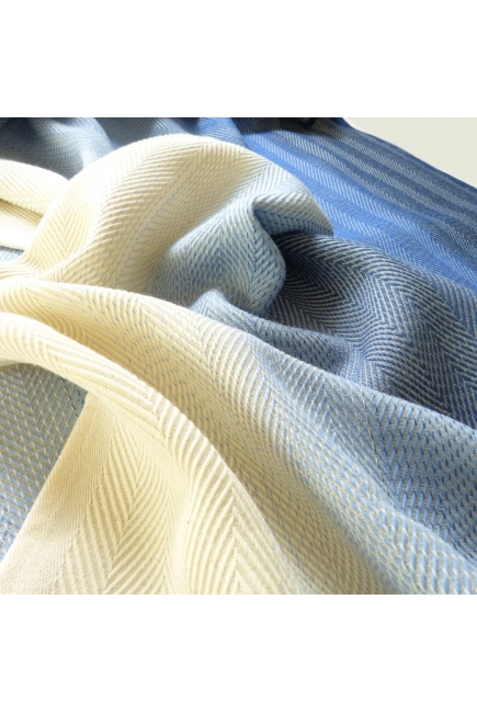 Слинг-шарф Didymos, Lisca Arctic Blue Wool с шерстью