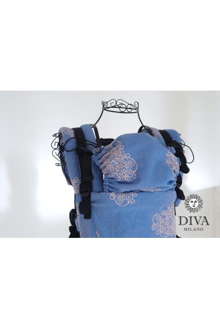 Эрго-рюкзак для детей Diva Basico Azzurro, One!