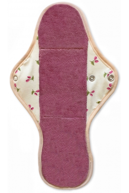 Набор 3 шт. ночных многоразовых женских прокладок, тюльпан