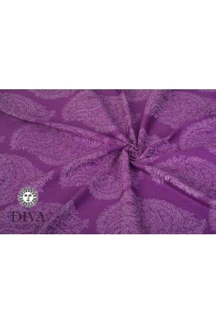 Эрго-рюкзак Diva Essenza Viola Classic, со льном