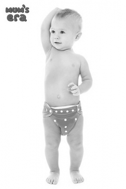 Многоразовый подгузник "Mums Era", Лес салатовый (1 вкладыш)