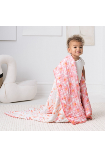 Муслиновое одеяло Aden Anais, Petal Blooms