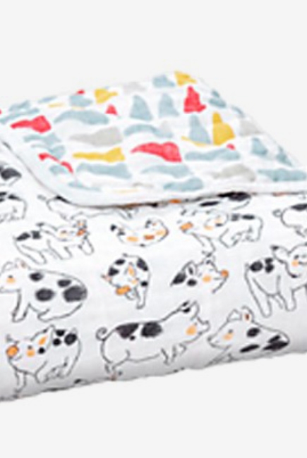 Одеяло муслиновое Aden Anais, Pig Year