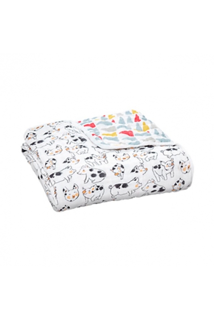 Одеяло муслиновое Aden Anais, Pig Year