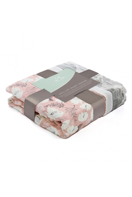 Бамбуковое одеяло Aden&Anais, Pretty Petals