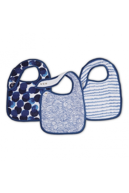 Слюнявчик Aden Anais, набор из 3 штук, Seafaring