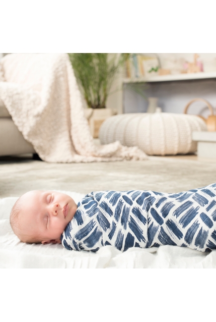 Бамбуковые пеленки для новорожденных большие Aden&Anais, набор 3, Seaport