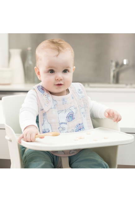 Слюнявчик Aden&Anais, набор 3, Trail Blooms