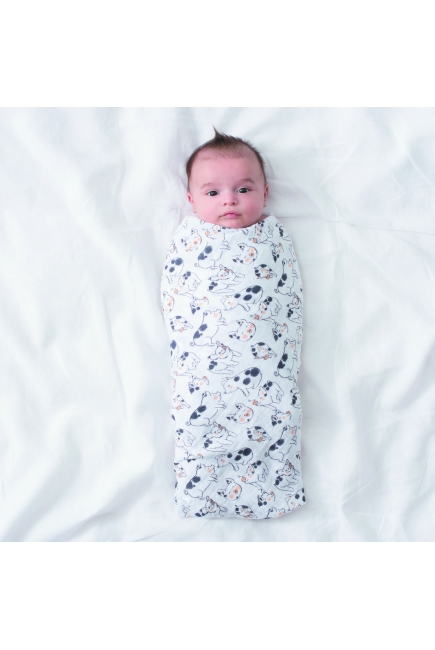 Муслиновые пеленки для новорожденных Aden&Anais, большие, набор 4, Year Of The Pig