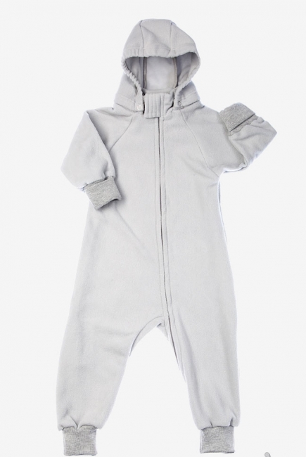 Флисовая поддева (комбинезон) Comfort, цвет жемчуг