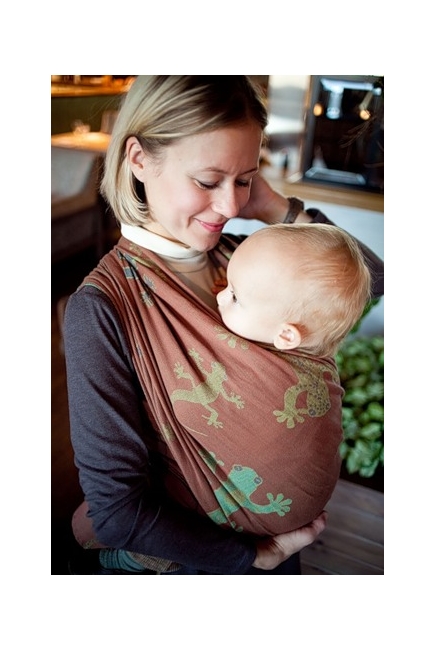 Слинг-шарф Didymos Gekkos Macchia (ящерицы)