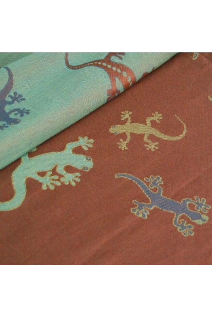 Слинг-шарф Didymos Gekkos Macchia (ящерицы)