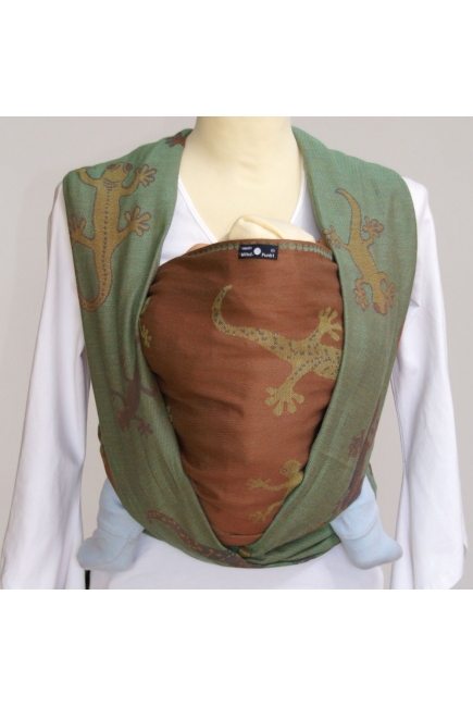 Слинг-шарф Didymos Gekkos Macchia (ящерицы)