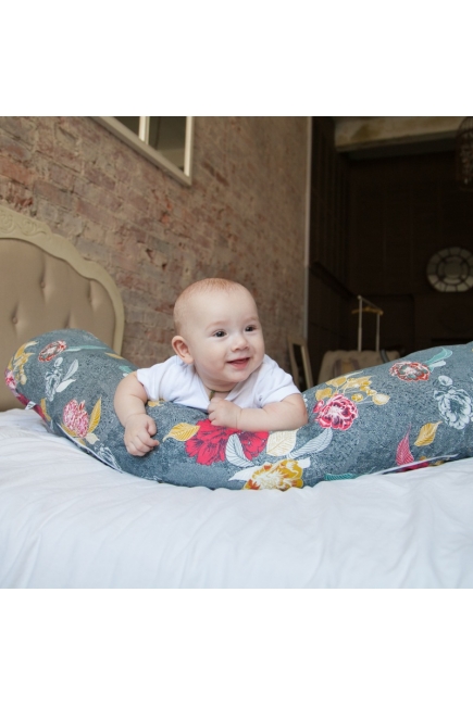 Подушка для беременных и кормящих "Клематис"