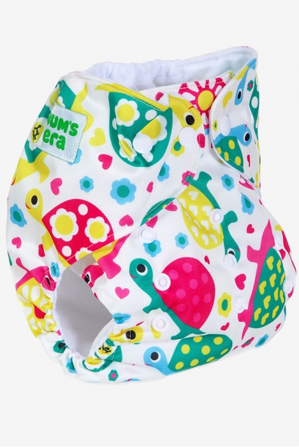 Многоразовый подгузник "Mums Era", Тортилла белый (1 вкладыш)