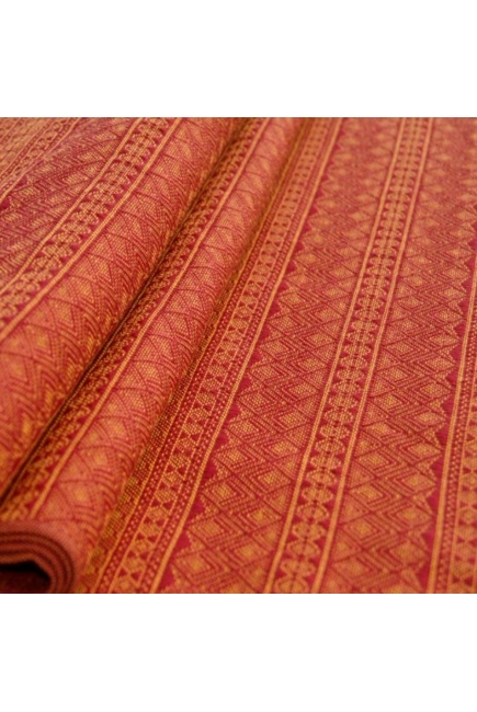 Слинг-шарф Didymos, Indio Rubin-Mandarine (рубин-мандарин)