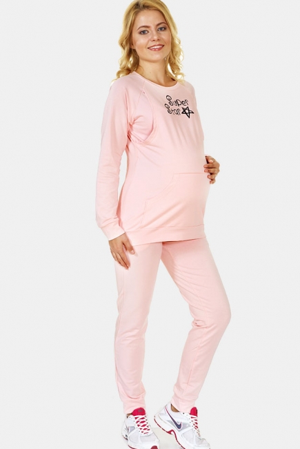 Костюм для кормящих и беременных Super Star, цвет персик