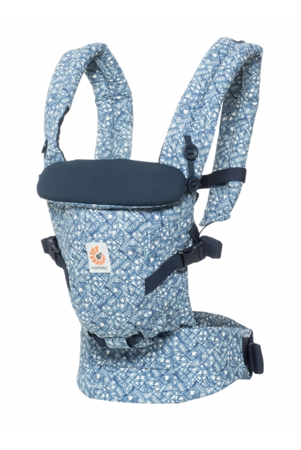 Эрго-рюкзак для новорожденных Ergobaby Adapt - Batik Indigo
