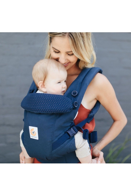 Эрго-рюкзак Ergobaby Adapt - Navy Mini Dots