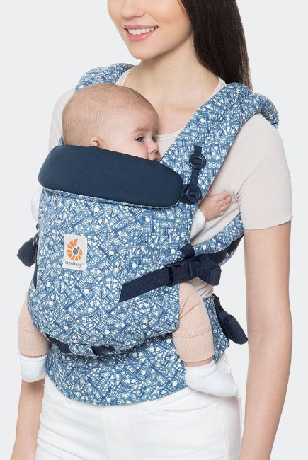Эрго-рюкзак для новорожденных Ergobaby Adapt - Batik Indigo