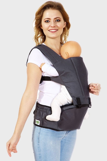 Хипсит-рюкзак Mums Era Combi, антрацит