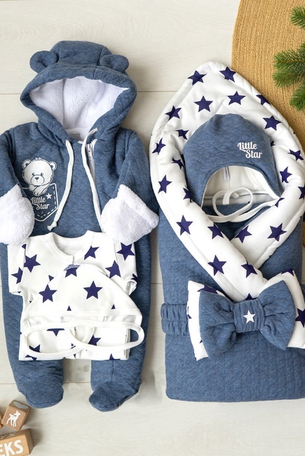 Комплект на выписку демисезонный, Little Star (6 предметов)