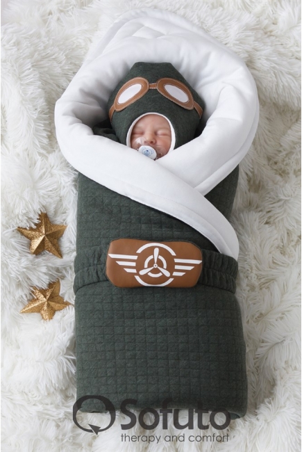 Комплект на выписку демисезонный, Aviator (6 предметов)