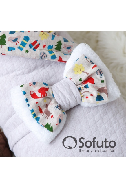 Комплект на выписку холодная зима, Animal Travel (6 предметов)